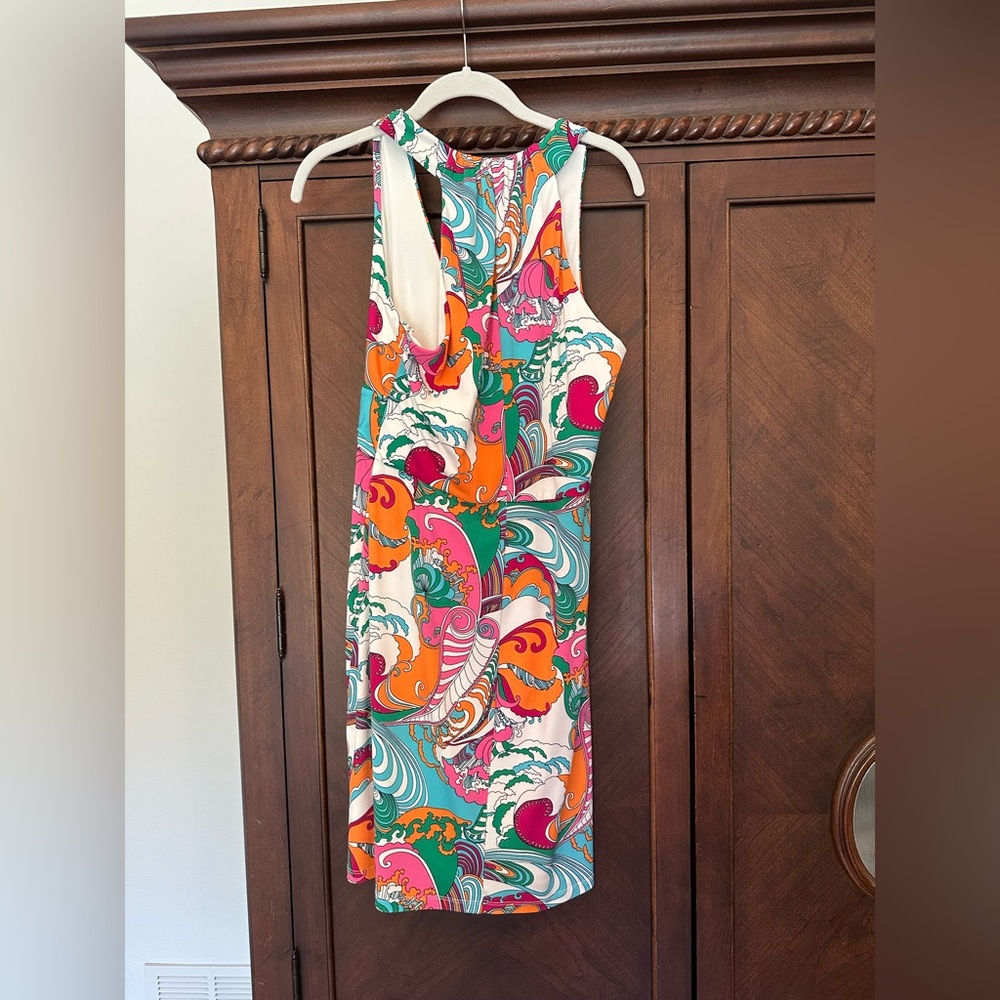 Multi Color Halter Dress - Picture 2 of 4